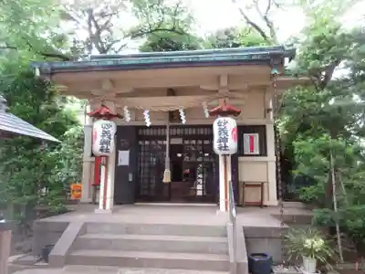 駒込妙義神社の本殿・本堂