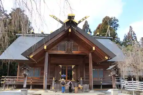 開成山大神宮の本殿