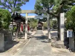 神明社（伝馬神明社）の鳥居