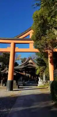 青砥神社の鳥居