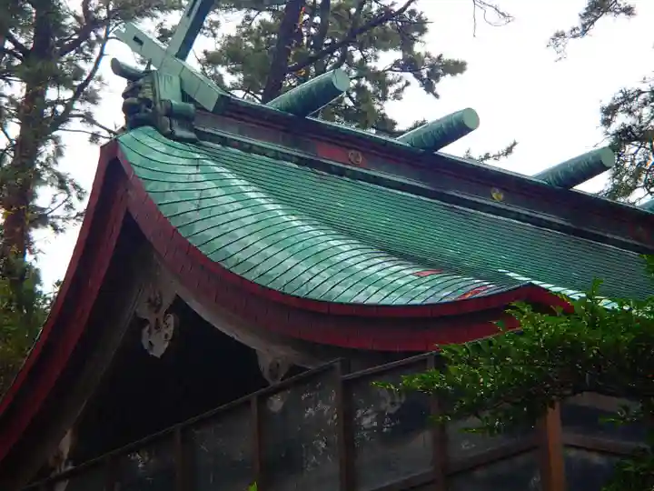 重蔵神社の本殿・本堂