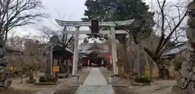 懐古神社の鳥居
