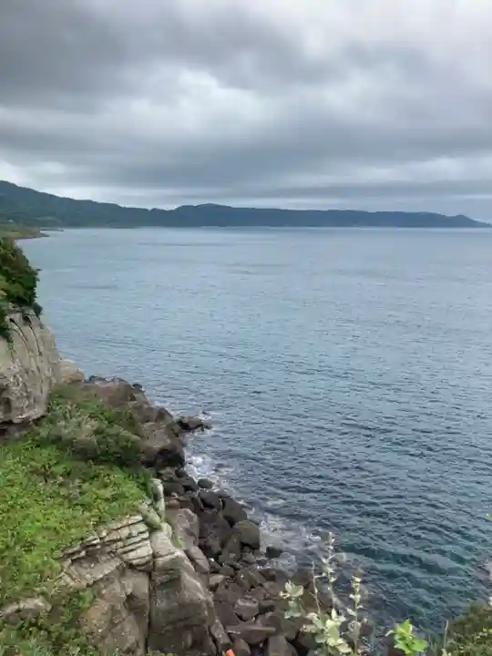元乃隅神社の自然