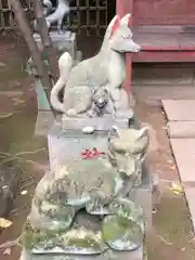 渋谷氷川神社の狛犬