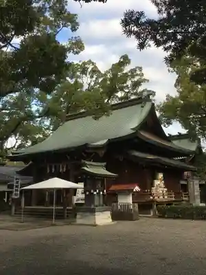 北岡神社の本殿・本堂