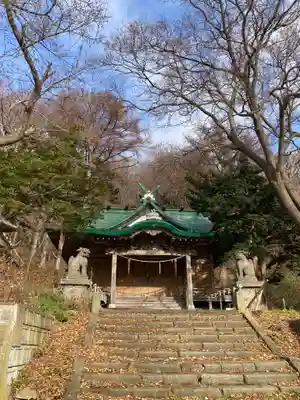 忍路神社の本殿・本堂