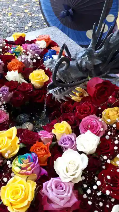 札幌諏訪神社の手水舎