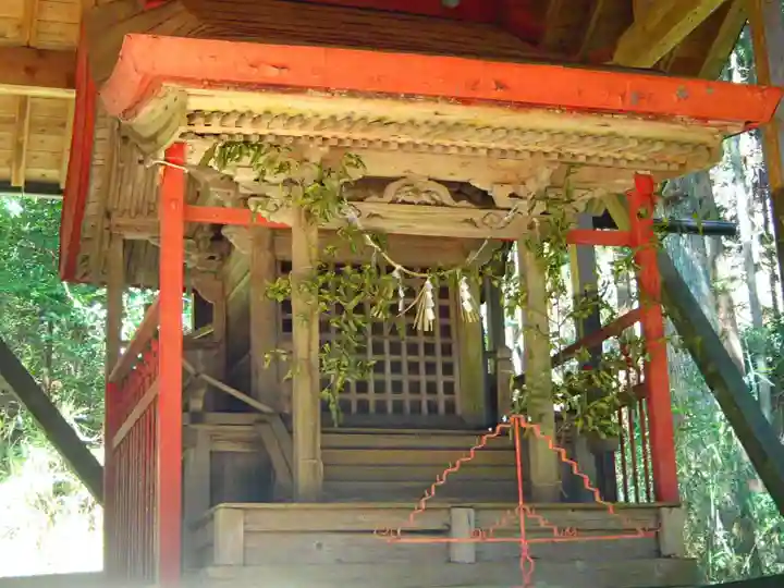 白山神社の本殿・本堂