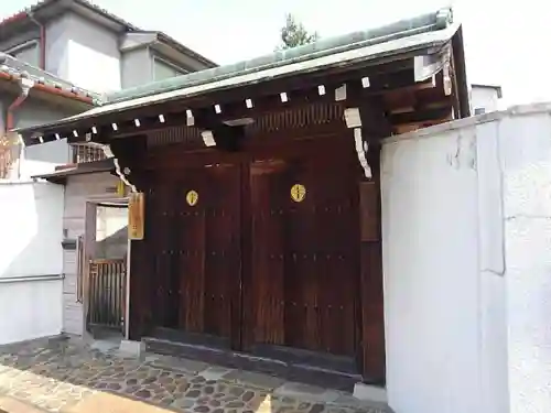 浄運寺の山門・神門