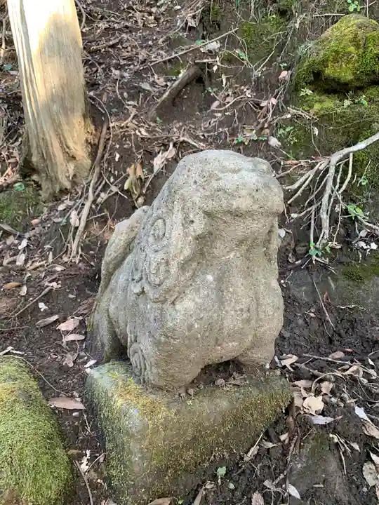 高宕観音堂の狛犬