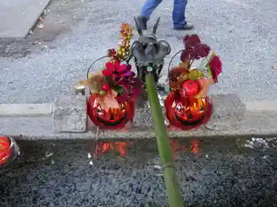 川勾神社の手水舎