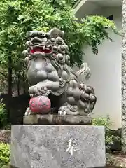 師岡熊野神社の狛犬