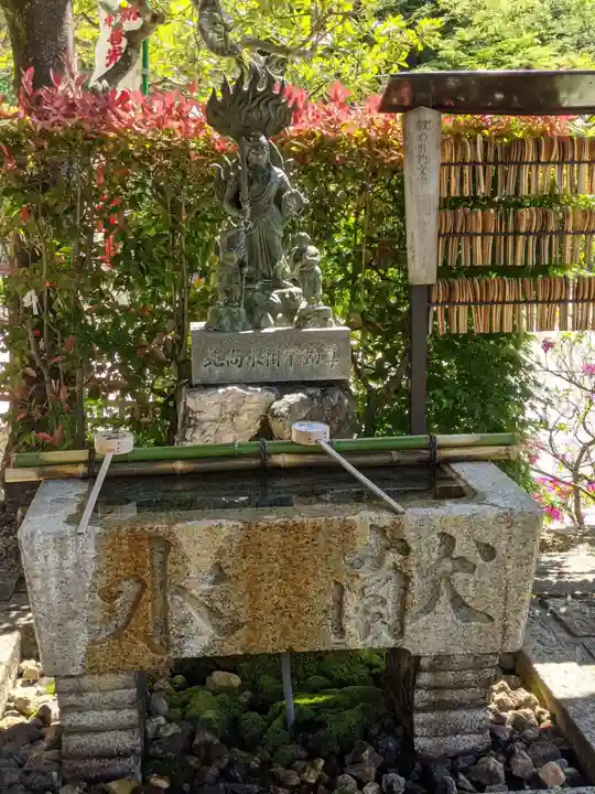 岐阜善光寺の手水舎