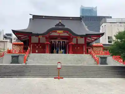 花園神社の本殿・本堂