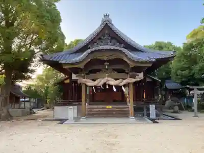 佐古岡神社の本殿・本堂