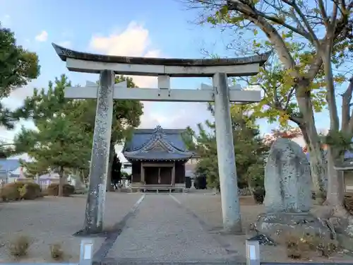 本郷神社の鳥居