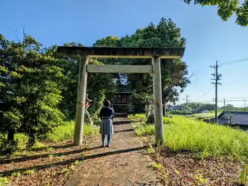 山神社（小判山）の鳥居