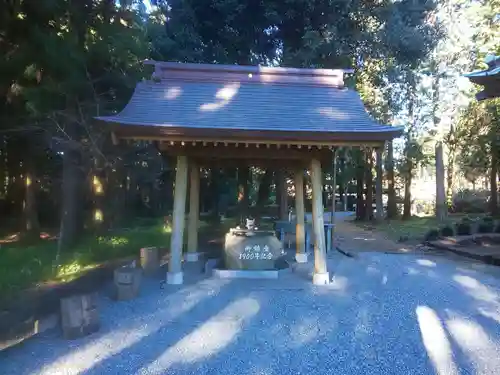 山宮浅間神社の手水