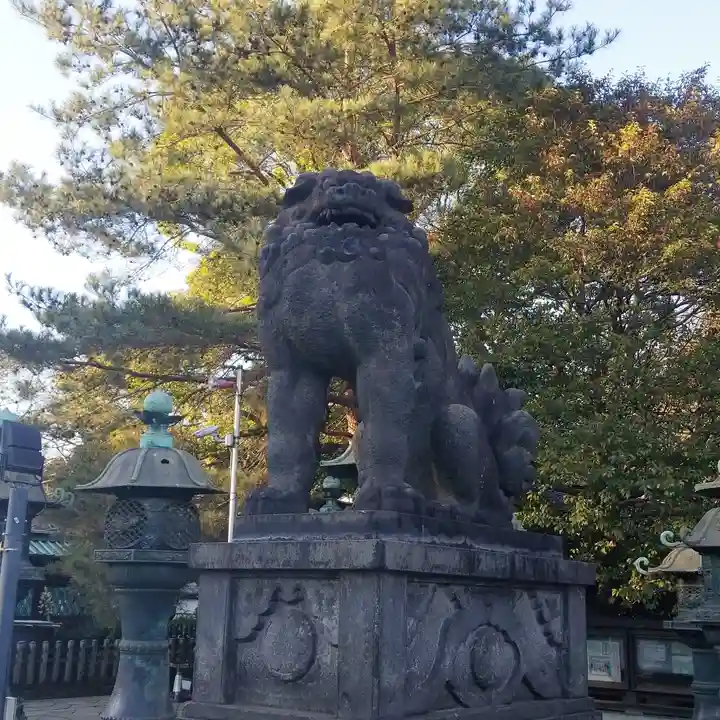 上野東照宮の狛犬