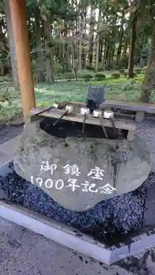 山宮浅間神社の手水舎