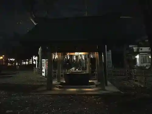 新琴似神社の手水舎