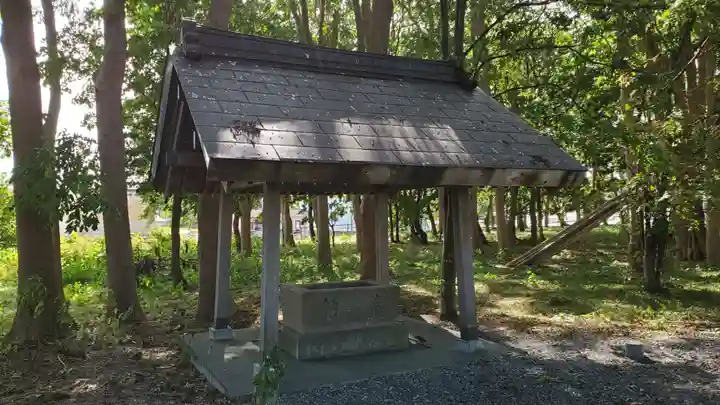 羽幌神社の手水舎