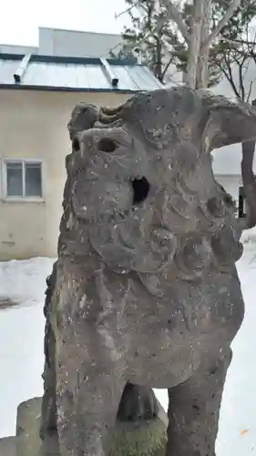 苗穂神社の狛犬