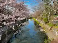 日牟禮八幡宮の周辺