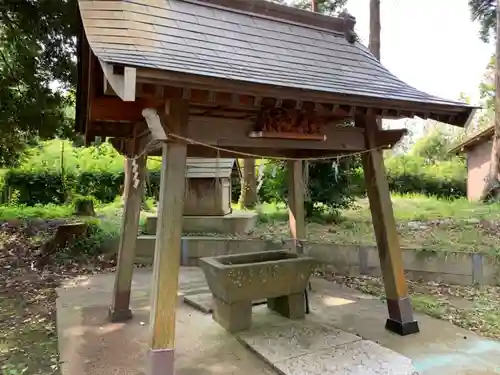 羽雄神社の手水舎