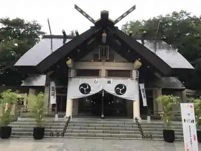 帯廣神社の本殿・本堂