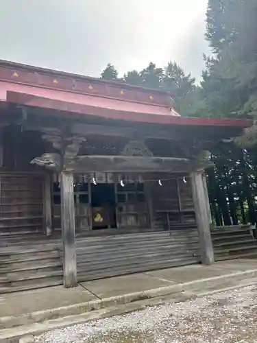 網走神社の本殿