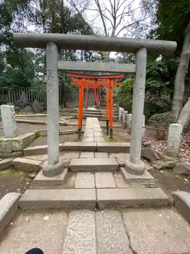 乙女稲荷神社の鳥居