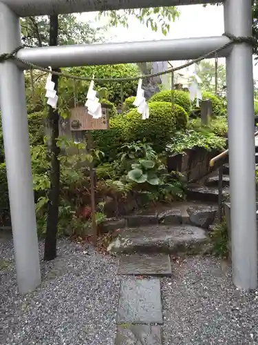 鎮守氷川神社の鳥居