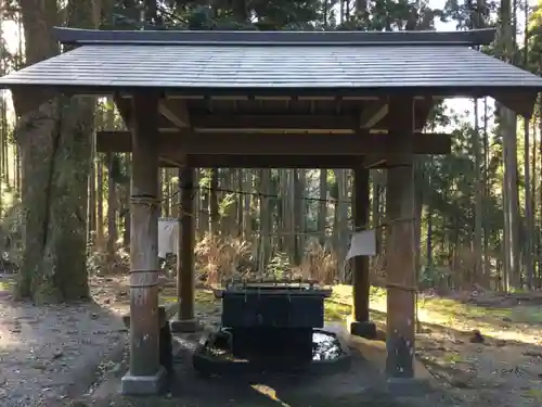 中畑神社の手水