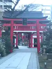 成子天神社の鳥居