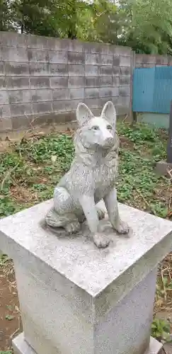 三峯神社の狛犬