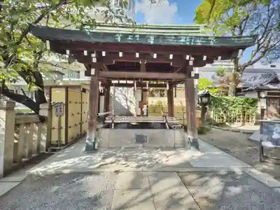 高津宮の手水舎