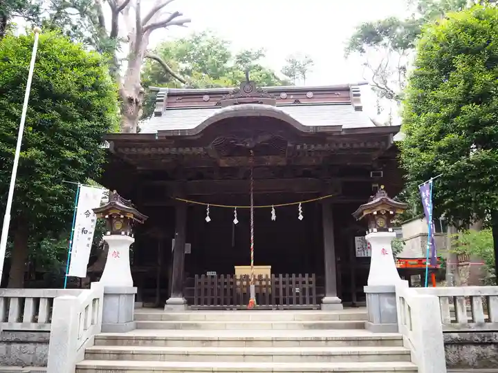 御霊神社の本殿・本堂