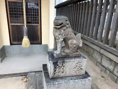 舞子六神社/まいこむの宮の狛犬