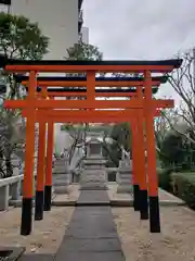 銀世界稲荷神社の鳥居