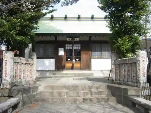 吾妻神社の本殿