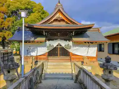 神明社（北方町中島）の本殿・本堂