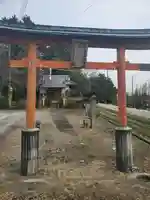 西城神社の鳥居
