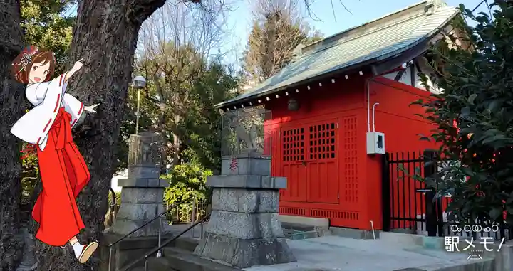 三谷稲荷神社の本殿・本堂