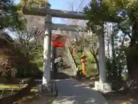 穴八幡宮の鳥居