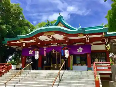 多摩川浅間神社の本殿・本堂