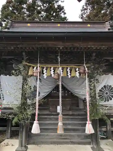 生出森八幡神社(里宮)の本殿・本堂