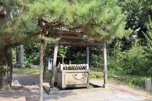 切幡寺の手水