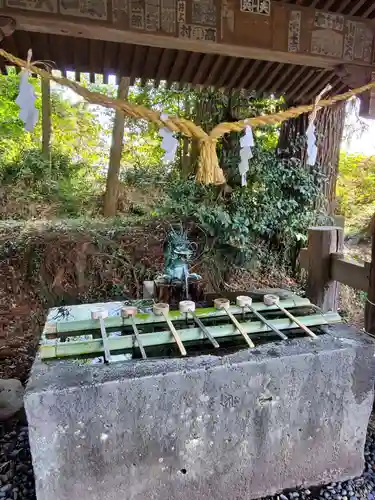 那須神社の手水舎