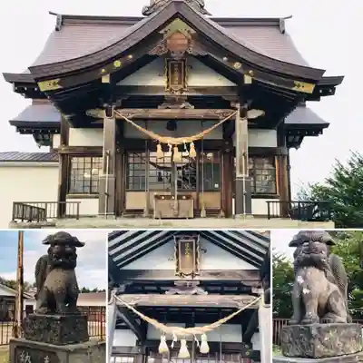 追分八幡神社の本殿・本堂